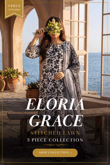 Eloria Grace 3 Piece Stitched Lawn