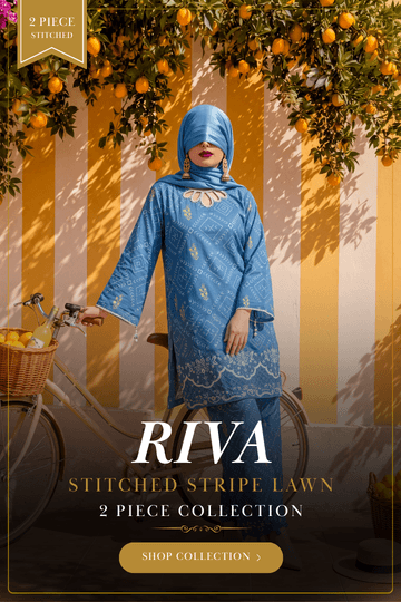 Riva – 2PC Stitched Lawn