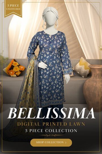 Bellissima Digital Printed Lawn