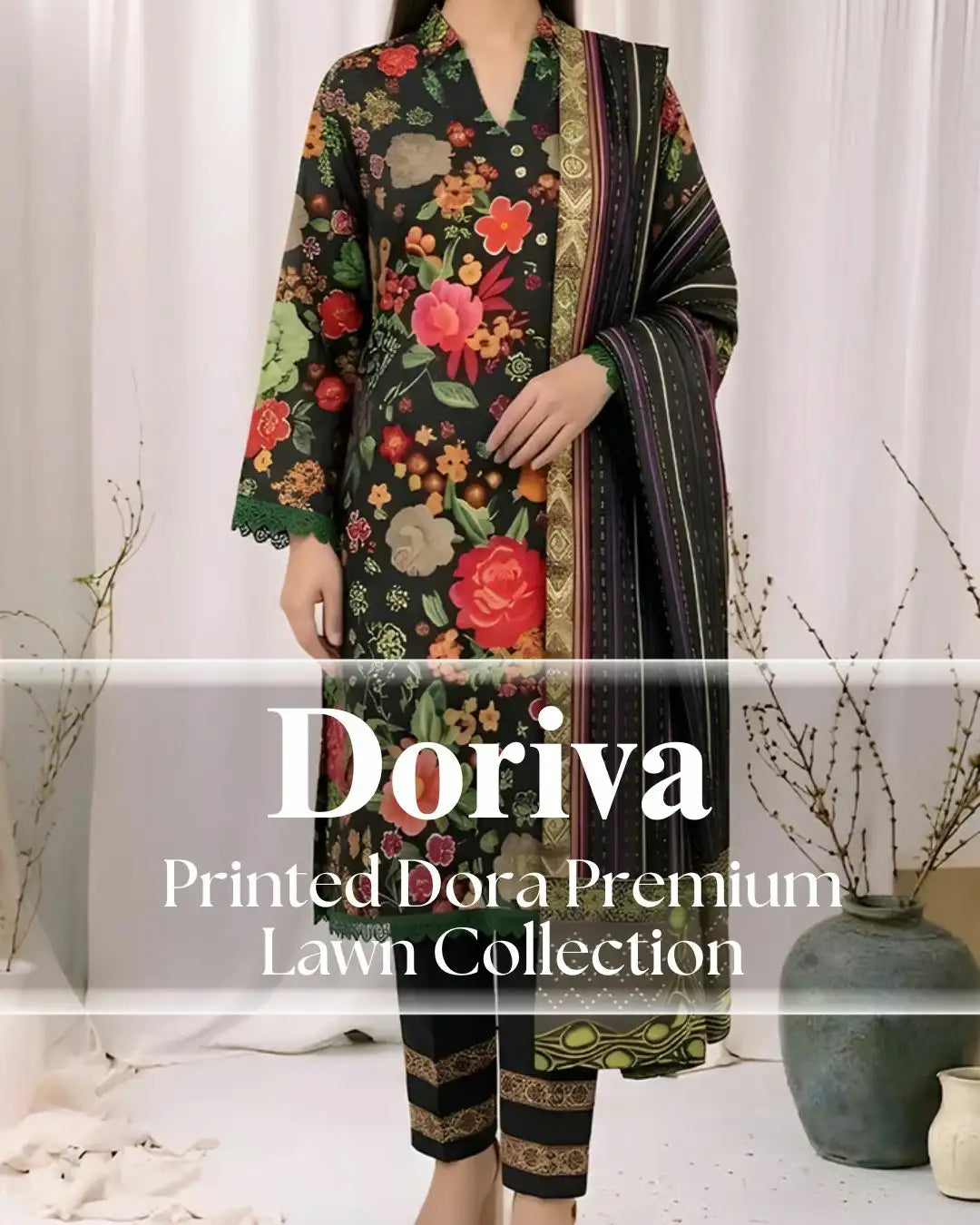 Doriva – Printed Dora Premium Lawn Collection