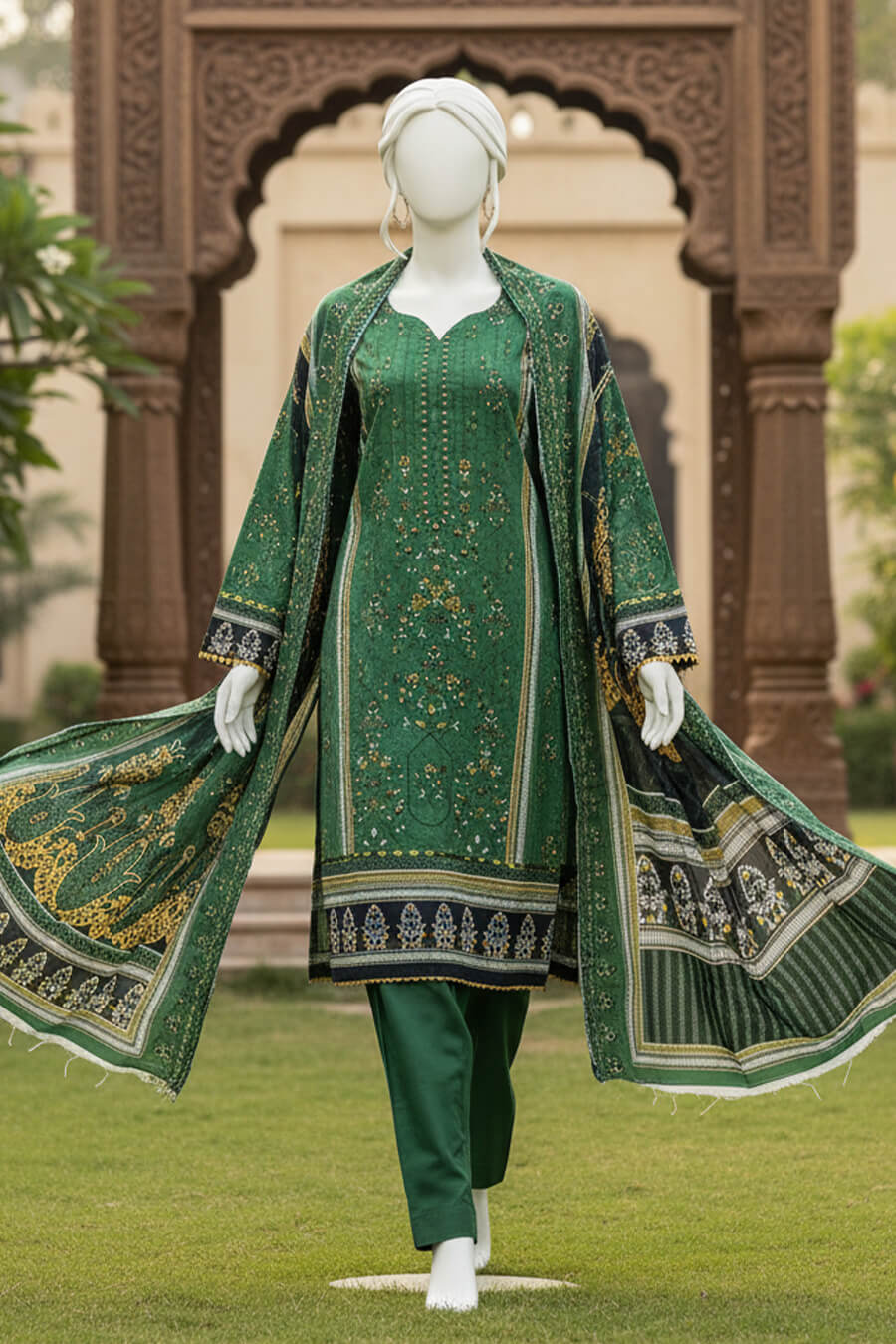 Forest Evergreen Allure