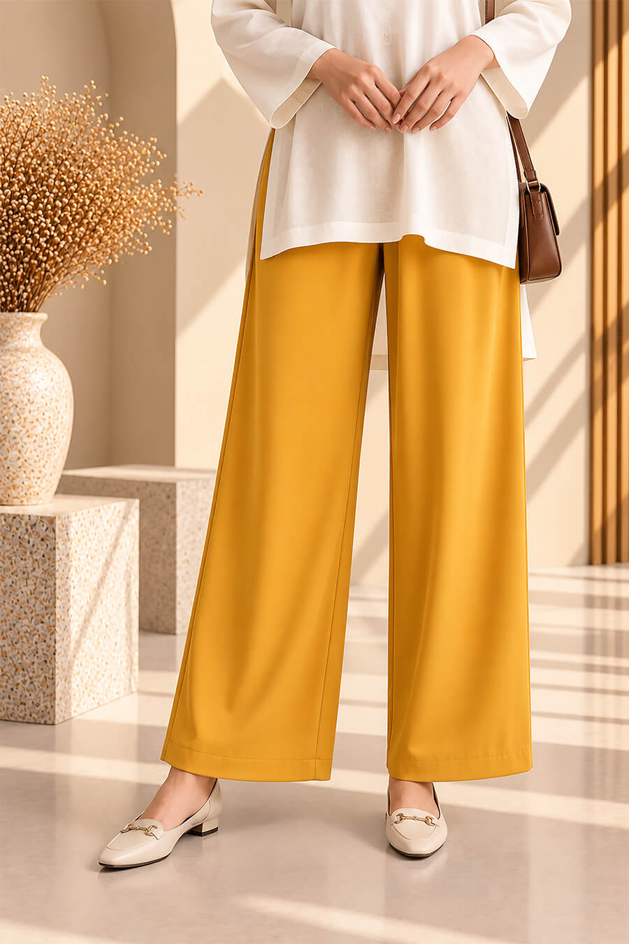 Honey Gold – Premium Dyed Trouser