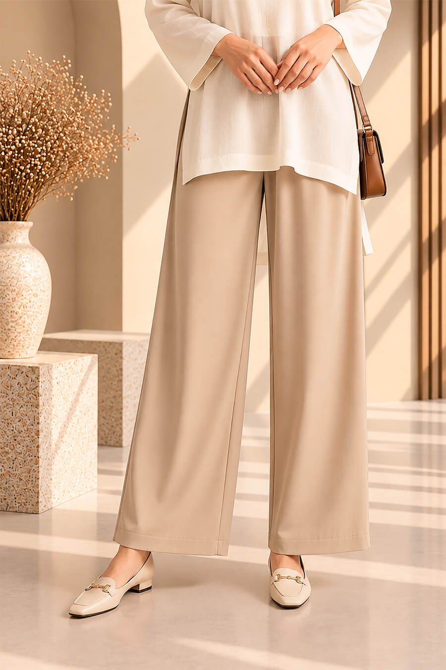 Latte – Premium Dyed Trouser