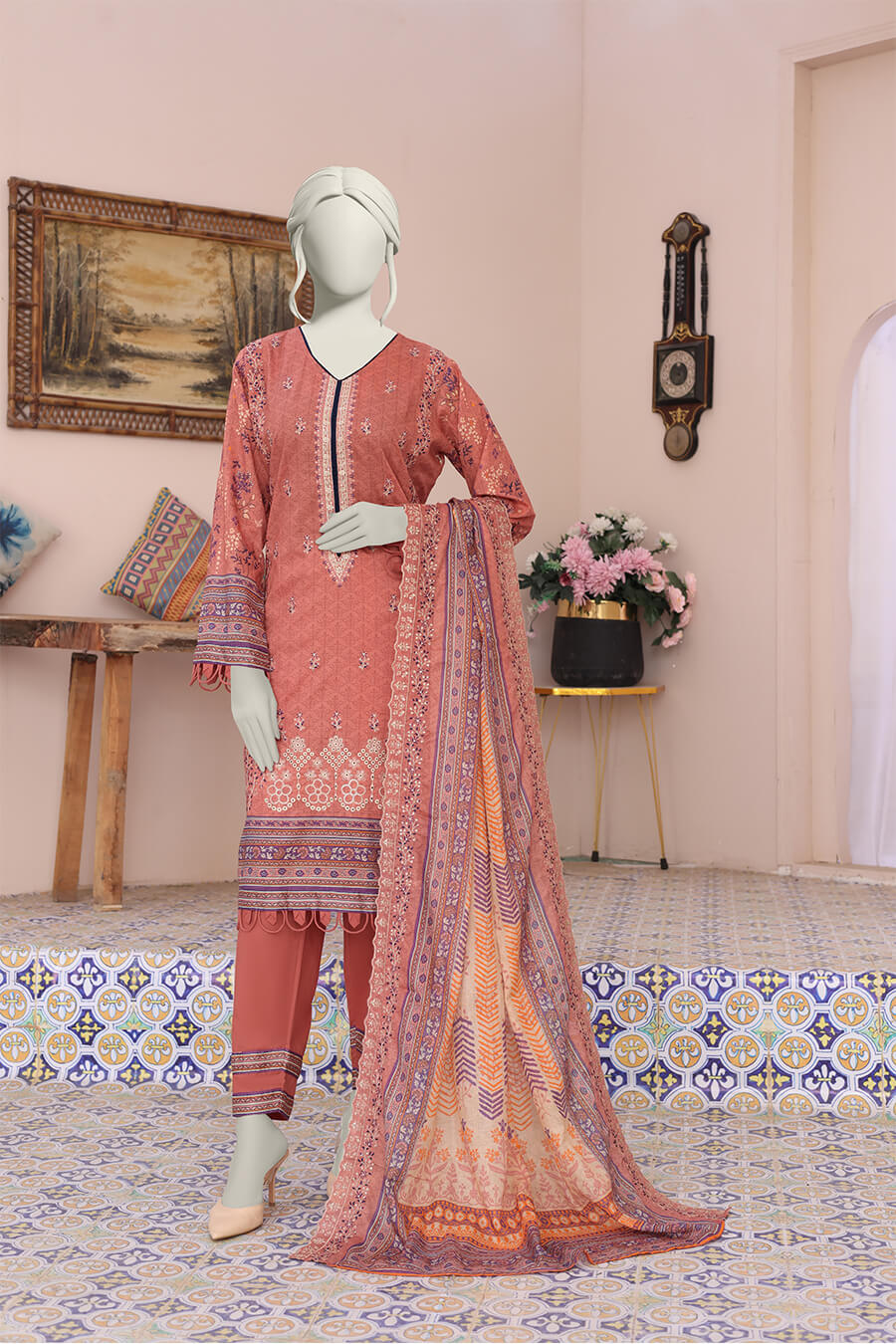 Sunset Rust Glow – ALMEERAH