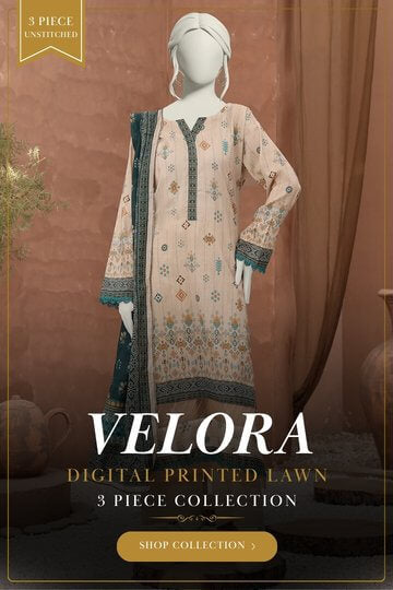 Velora Digital Printed Lawn